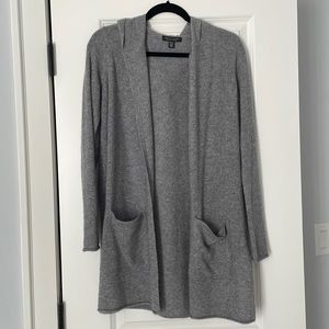 Saks 5th Avenue cashmere hooded sweater